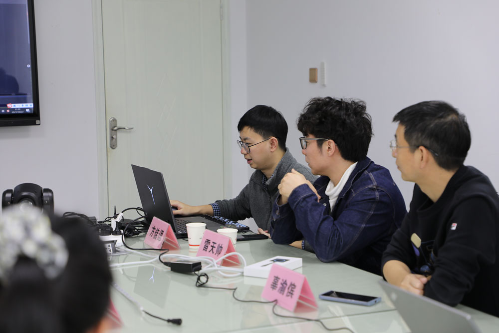 湖北科技学院领导莅临唯众交流新数字媒体专业建设